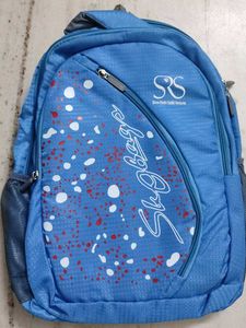 Stylish Blue Backpack - School Bag