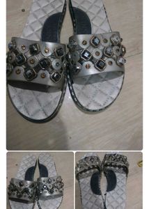 2 pair of sandals  and slipper