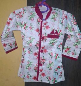 Stylish Floral kids boy Kurta and pajama