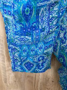 Blue Bohemian kurta set