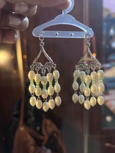 Elegant Pearl Drop Earrings