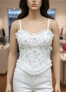 Floral Lace Corset styleTop