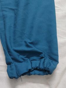 Teal Joggers with Drawstring