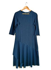 Navy Blue Striped Dress (Women)