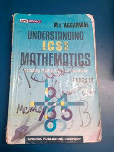 ICSE Mathematics Class IX by ML Aggarwal