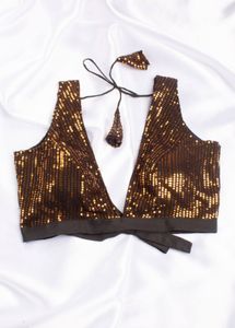 Sparkling Sequin Blouse