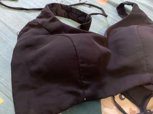 Stylish Black Dori back Blouse 34 b