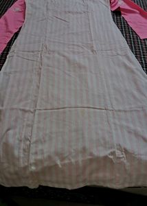 Pink Jacket &amp; White Dress Set
