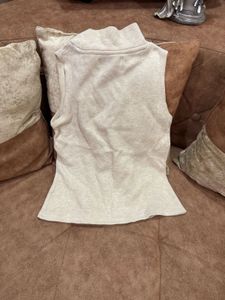 Sleeveless Mock Neck Top