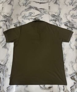 Men's Olive Green Polo T-Shirt