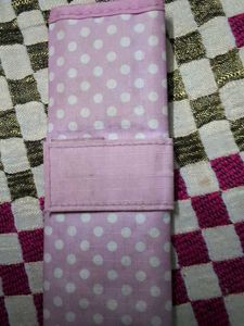 Cute Polka Dot manicure kit bag