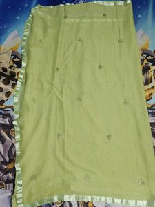 Polka Dot &amp; Embroidered Dupattas combo