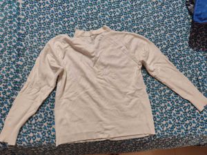 Cottage core Cream Cardigan