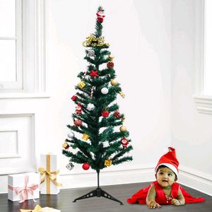 PartyCorp Xmas Tree With Mix Decoration Danglers S