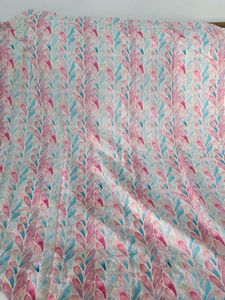 Embroidered cotton designer unstitched suit
