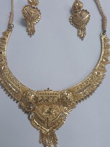 Combo Pack 2 Necklace With Ear Studs