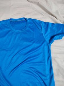 Active Unisex Blue T-Shirt
