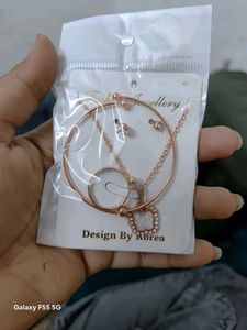 Rose Gold Jewelry Set