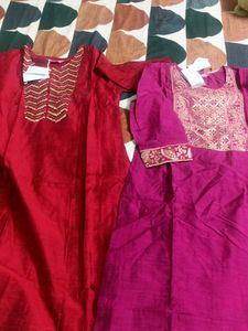 New Embellished Kurta Set