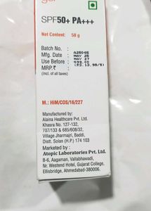 Enmask Matte Sunscreen Gel SPF50+