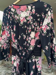 Floral Kimono Style Dress