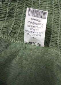 Green Mirror Work Blouse