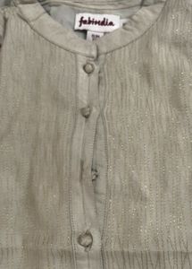 Fabindia Elegant Beige Kurta