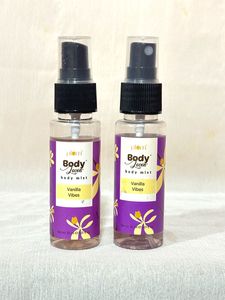 Vanilla Vibes Body Mist Combo 🌸