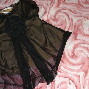 Y2k Top beaded embellished