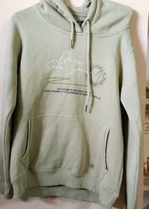 Sage Green Graphic Hoodie