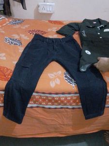 Crazy Chips Dark Green Blouse