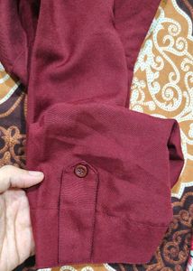 Burgundy Shirt