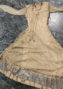 Elegant Embroidered Ethnic Gown