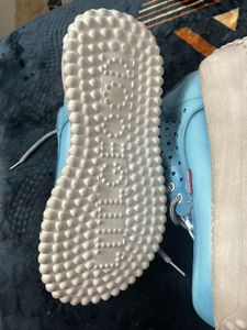 Blue shoes