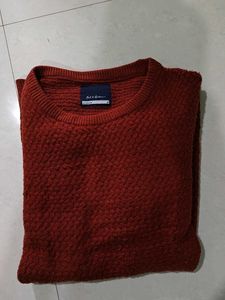 Men's Textured Knit Sweater
