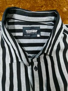 BONKERS New Striped Button-Up Shirt