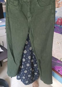 Dark Green Cargo Pants