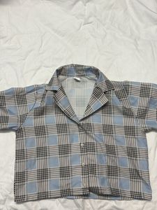 Classic Plaid Button-Up Shirt