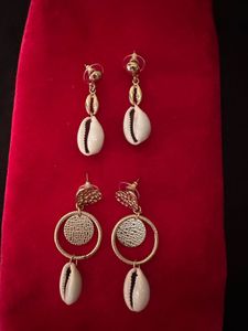 Dressberry Shell Drop Earrings