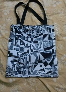 Abstract Print Tote Bag