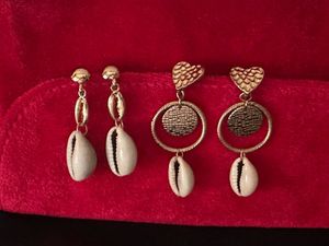 Dressberry Shell Drop Earrings