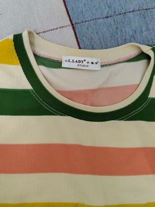 Striped Casual T-Shirt
