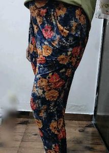 Floral Print Palazzo Pants