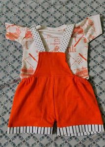 Cute Tiger Romper Set