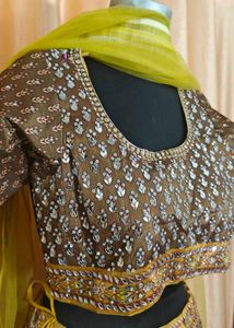 Embroidered Lehenga Choli Set