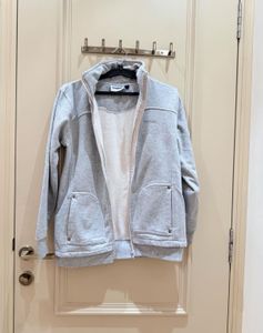 Reebok Grey Zip-Up Jacket