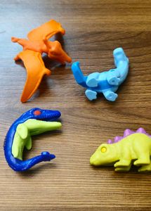 Kinder joy set of 4 jurassic world edition