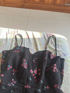 Chic Floral Print Mini Dress