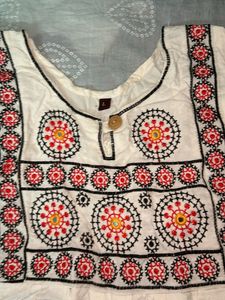 Embroidered Short Kurti