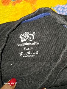 Boys Black Tshirt